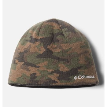 Columbia Urbanization Mix Reversible, Gorros Grises Verdes Camuflados Para Niña | 650931-AEV